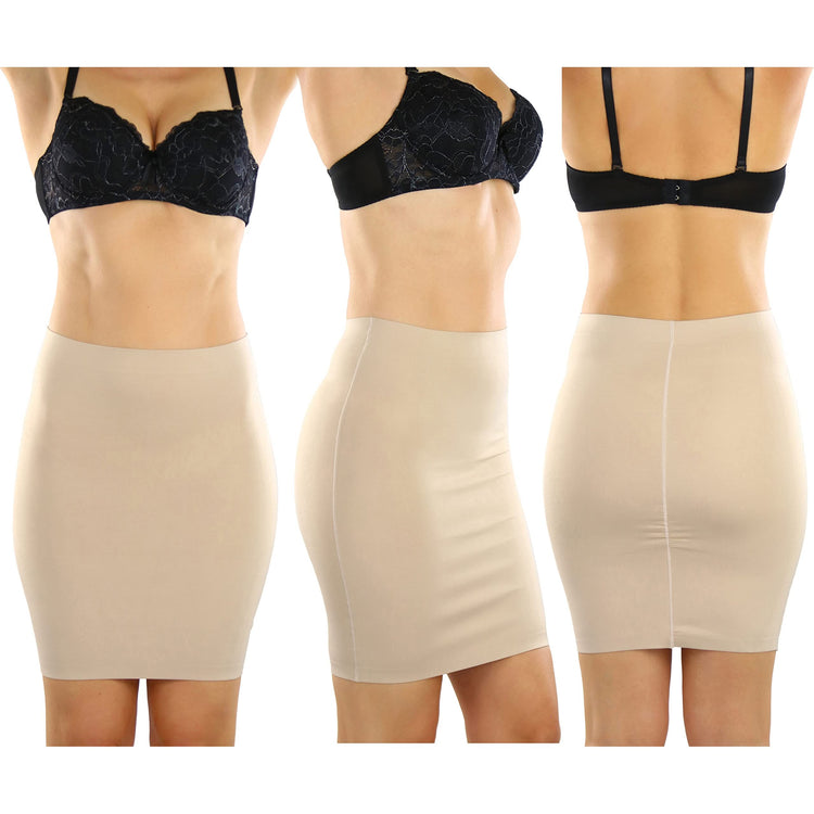 Women's High Waisted Smooth and Silky Torso Control Shapewear Bottoms