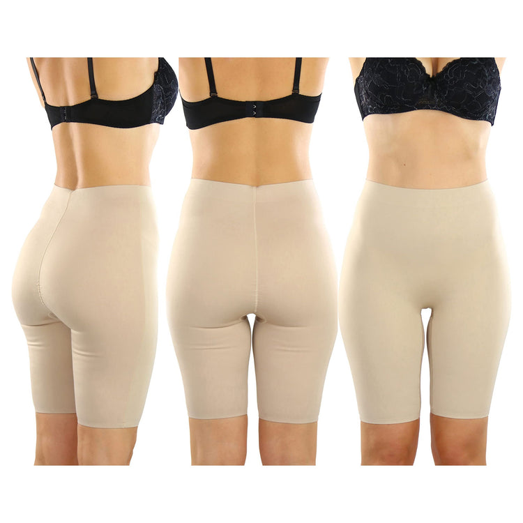 Women's High Waisted Smooth and Silky Torso Control Shapewear Bottoms