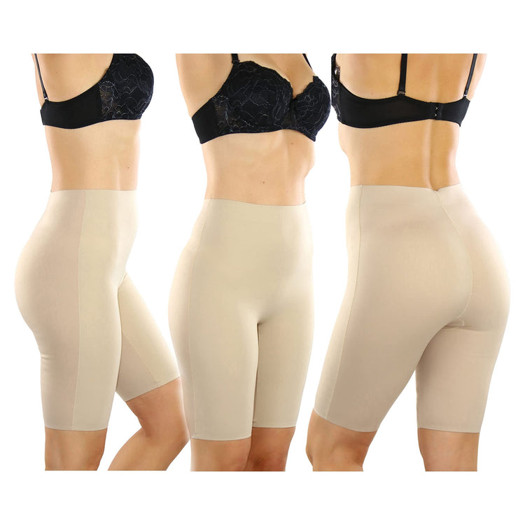 Women's High Waisted Smooth and Silky Torso Control Shapewear Bottoms