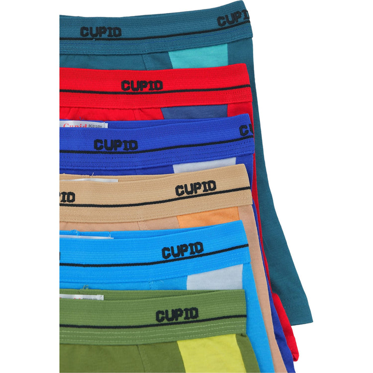 ToBeInStyle Boys' Pack of 6 Cotton Boxer Briefs