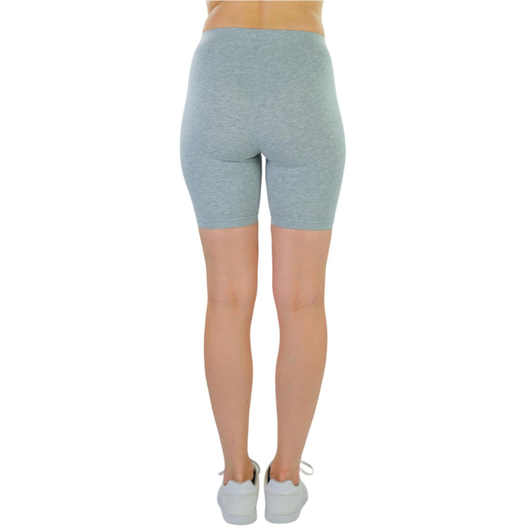 ToBeInStyle Women's Cotton-Spandex Blend 15" Outseam Shorts