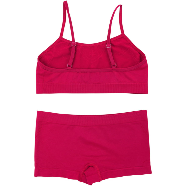 Girl's Pack of 6 Racerback Training Bras & Matching Bottoms