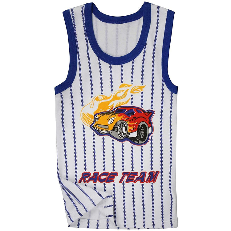 ToBeInStyle Boy' Pack of 4 Premium Soft Cotton Tank Tops