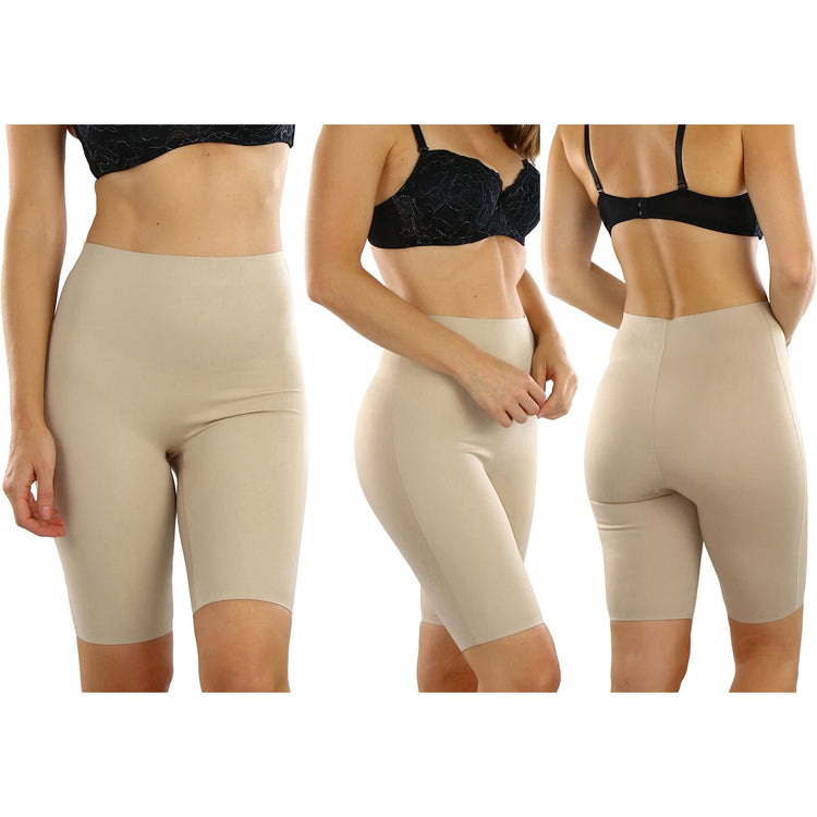 Women's High Waisted Smooth and Silky Torso Control Shapewear Bottoms