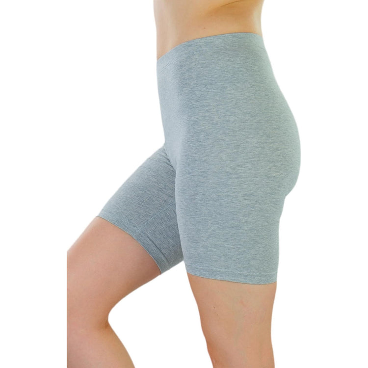 ToBeInStyle Women's Cotton-Spandex Blend 15" Outseam Shorts