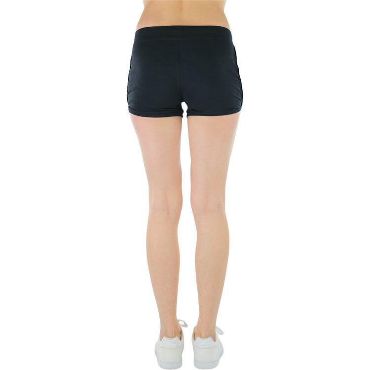 Women’s Dolphin-Hemmed Love Patch Shorts