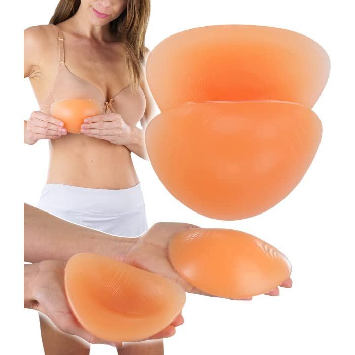 Women’s 100% Silicone Cleavage Enhancer Push Up Shaping Pads - A/B
