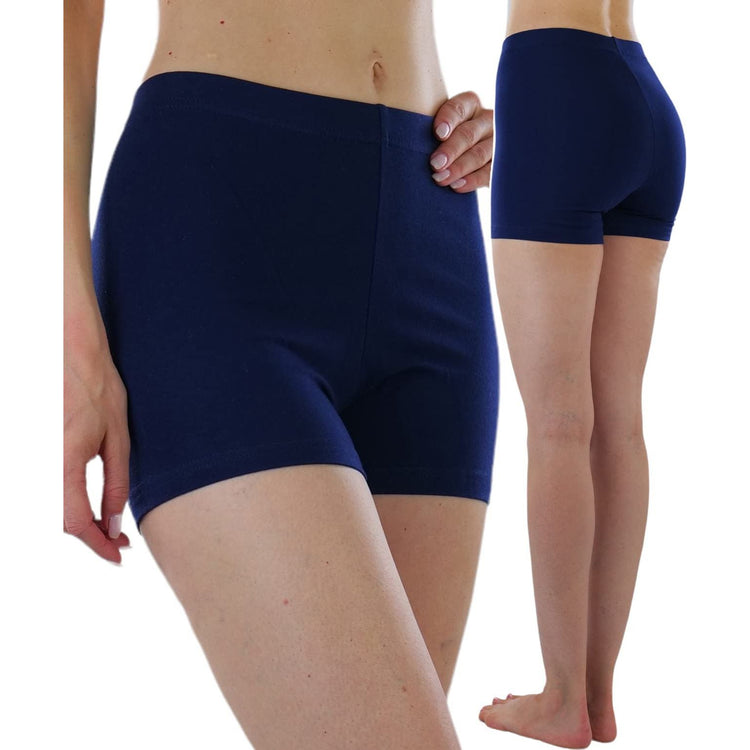 Women's Cotton-Spandex Blend 12" Outseam Shorts