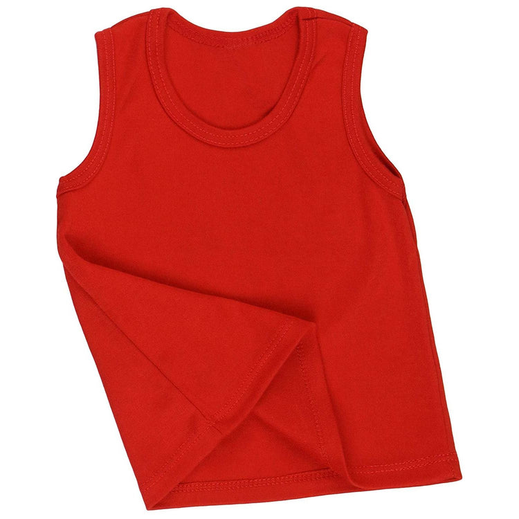 ToBeInStyle Boy' Pack of 4 Premium Soft Cotton Tank Tops