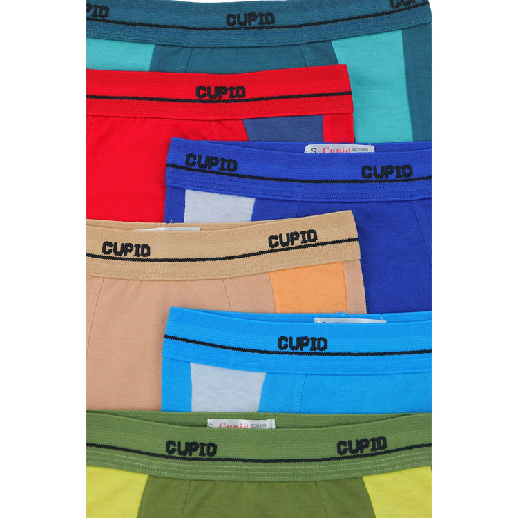 ToBeInStyle Boys' Pack of 6 Cotton Boxer Briefs