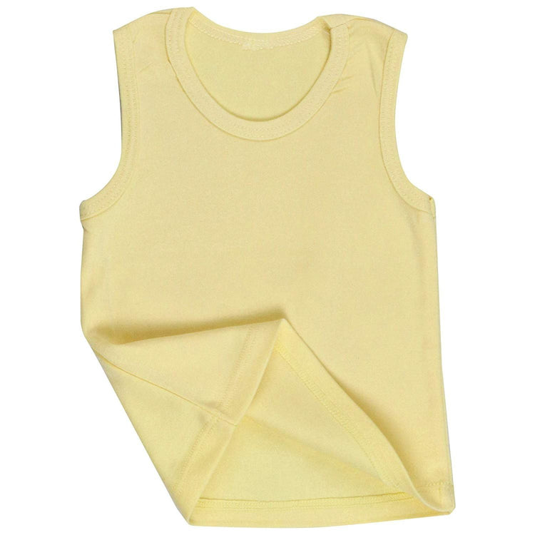 ToBeInStyle Boy' Pack of 4 Premium Soft Cotton Tank Tops