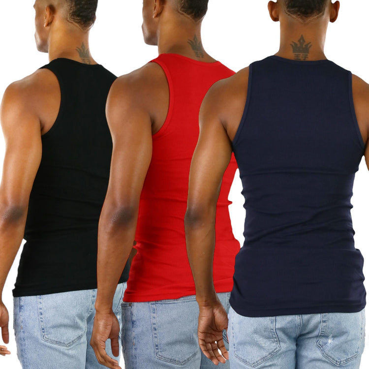 ToBeInStyle Men's A-Shirt Tank Top Muscle Shirt