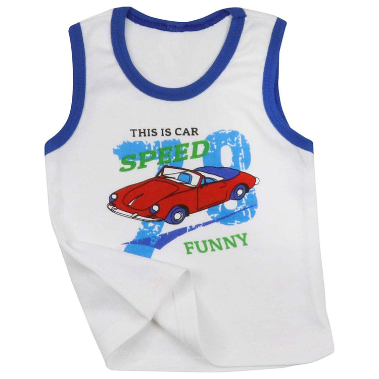 ToBeInStyle Boy' Pack of 4 Premium Soft Cotton Tank Tops