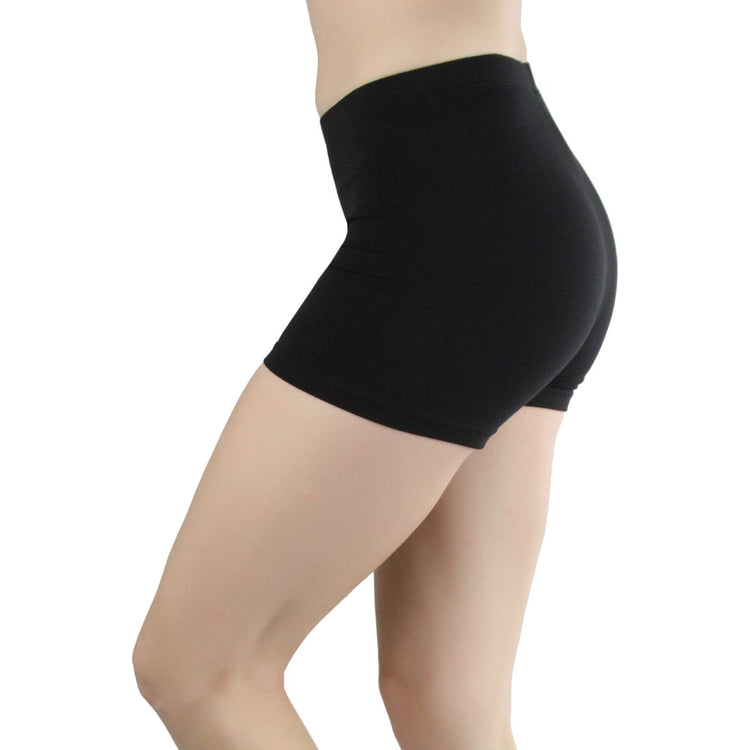 Women's Cotton-Spandex Blend 12" Outseam Shorts