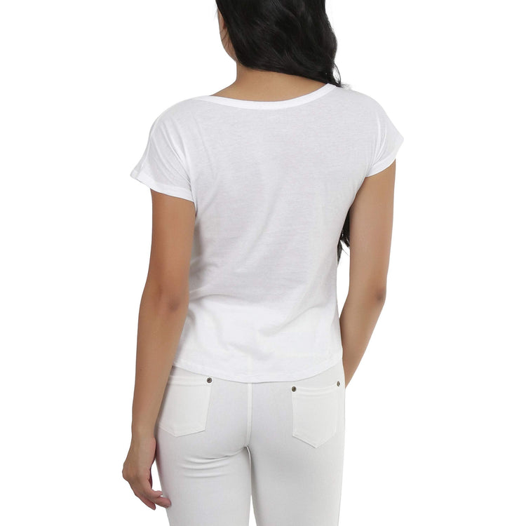 Women's Asymmetric Scoop Neck T-Shirt