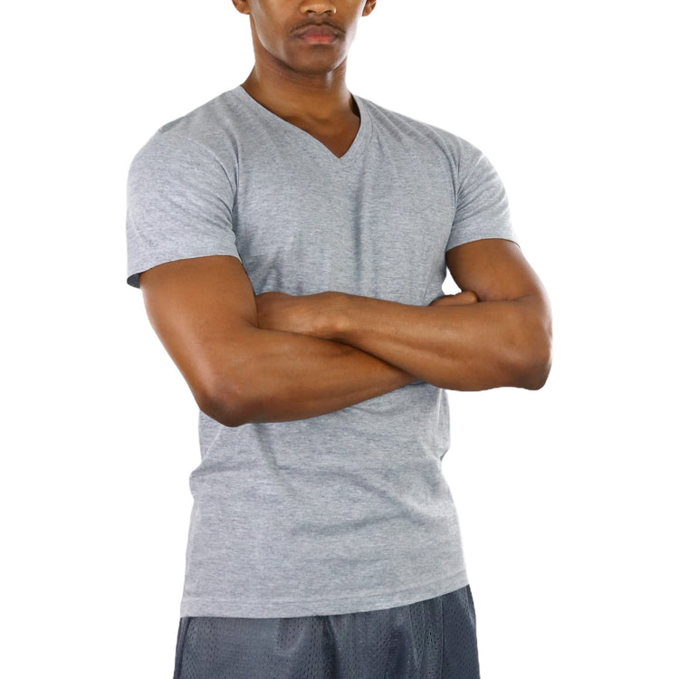 Men's Pack of 2 Short Sleeve V-Neck Tees