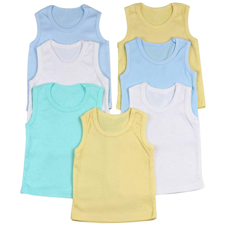 ToBeInStyle Boy' Pack of 4 Premium Soft Cotton Tank Tops