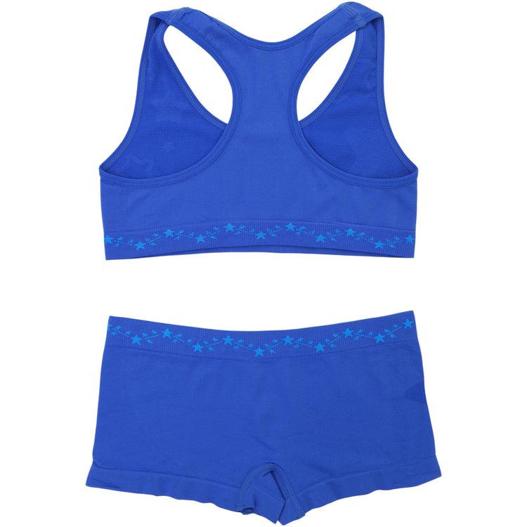 Girl's Pack of 6 Racerback Training Bras & Matching Bottoms