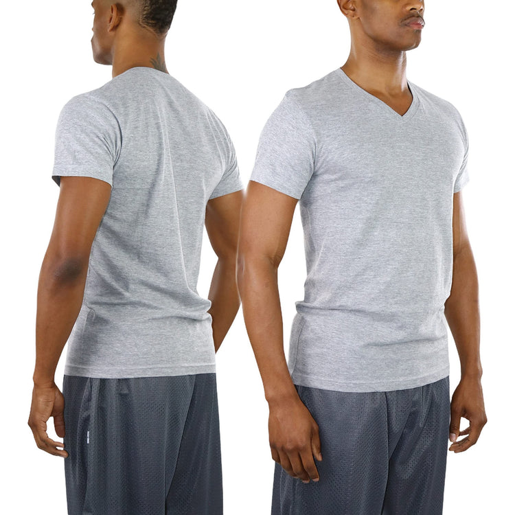 Men's Pack of 2 Short Sleeve V-Neck Tees
