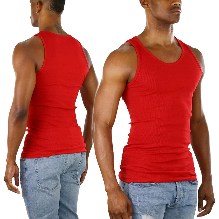 ToBeInStyle Men's A-Shirt Tank Top Muscle Shirt