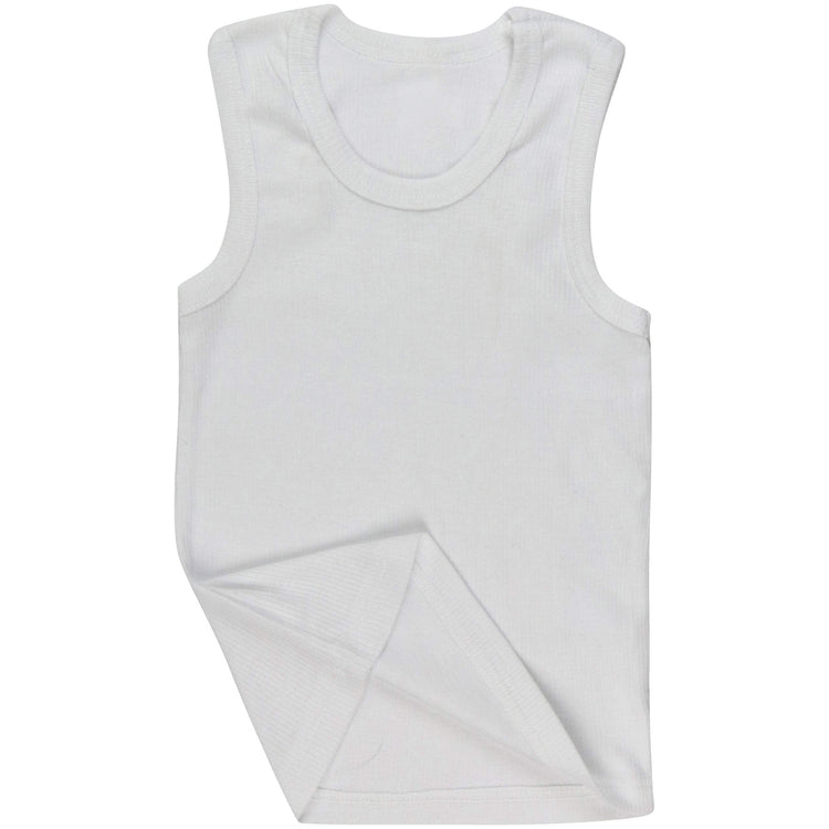 ToBeInStyle Boy' Pack of 4 Premium Soft Cotton Tank Tops
