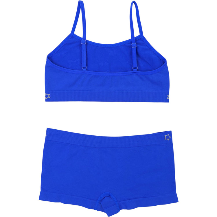 Girl's Pack of 6 Racerback Training Bras & Matching Bottoms