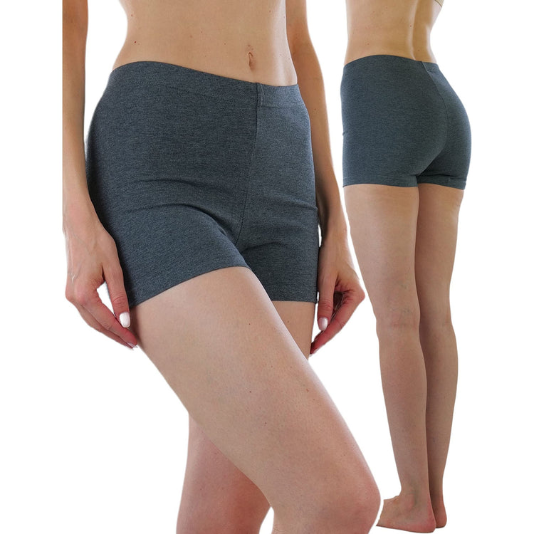 Women's Cotton-Spandex Blend 12" Outseam Shorts
