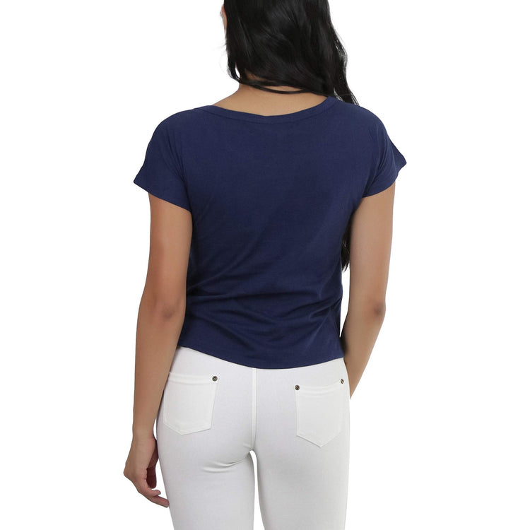 Women's Asymmetric Scoop Neck T-Shirt