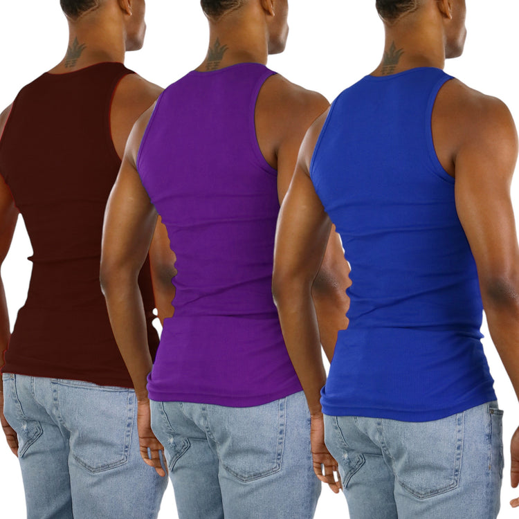 ToBeInStyle Men's A-Shirt Tank Top Muscle Shirt