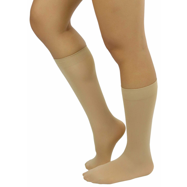 Womens Pack of 6 Knee High Trouser Professional Socks