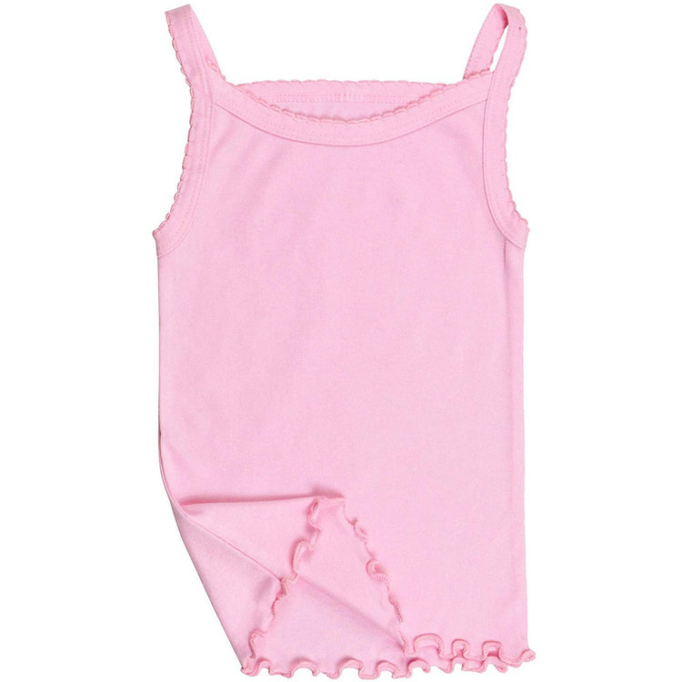 ToBeInStyle Girl's 4 Pack Ruffle Hem Spaghetti Strap Tank Tops