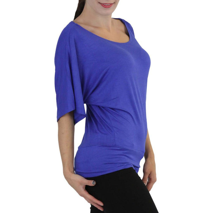Women's Oversized Off The Shoulder Dolman Blouse