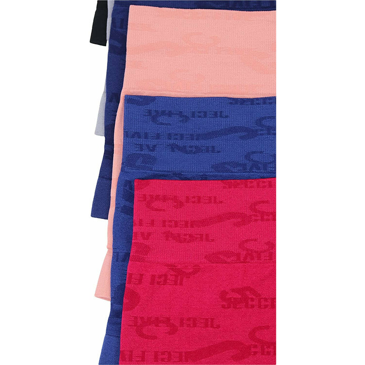 ToBeInStyle Women's Pack of 6 Stretch Microfiber Cheeky Boyshort Panties