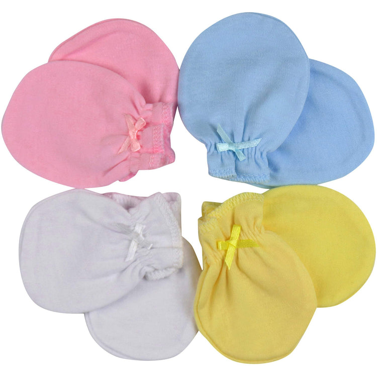 Newborn Baby Comfy Cotton Mitten Gloves