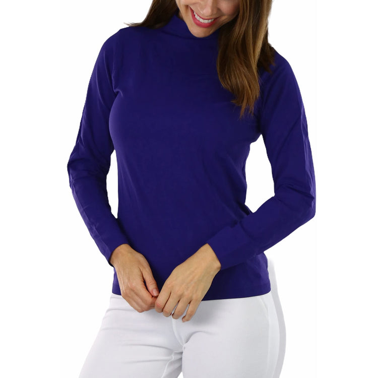 Women's Long Sleeve Turtle Neck Top