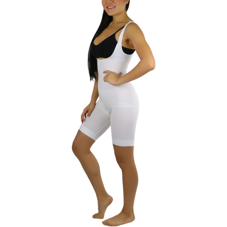 ToBeInStyle Women's Under Bust Body Shaper w/ Butt Lift Control Design