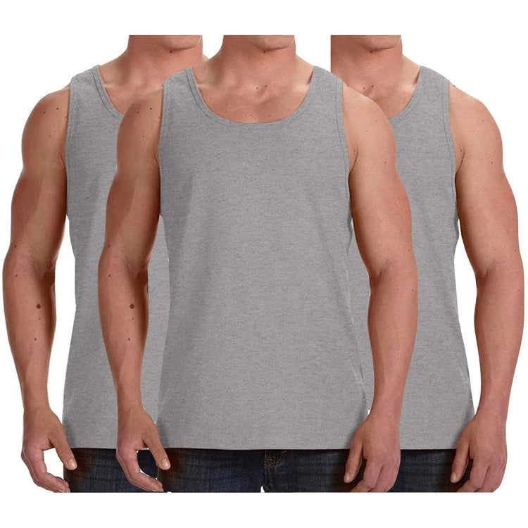 Men's Pack of 3 Muscle Tank Tops