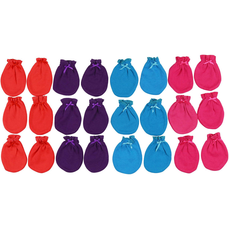 Newborn Baby Comfy Cotton Mitten Gloves
