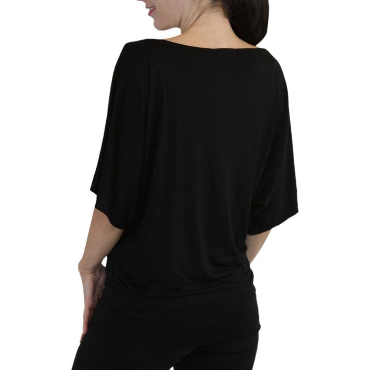 Women's Oversized Off The Shoulder Dolman Blouse