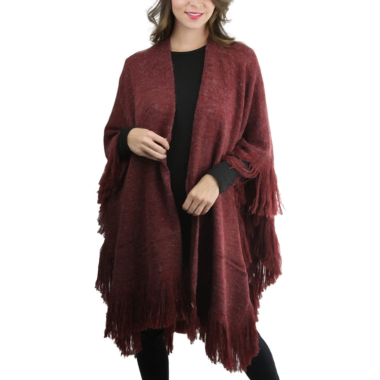 Women's Drape Ruana Without Armholes
