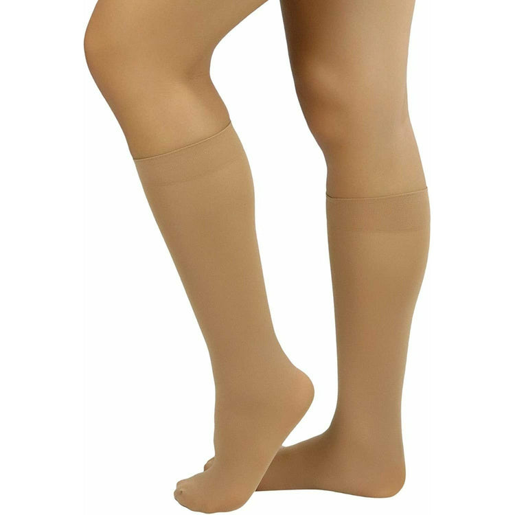 Womens Pack of 6 Knee High Trouser Professional Socks