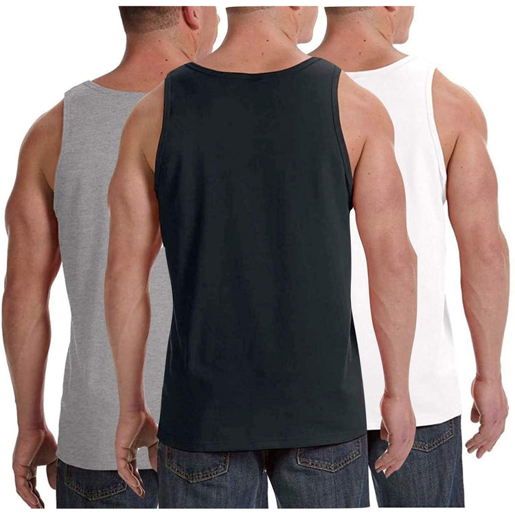 Men's Pack of 3 Muscle Tank Tops