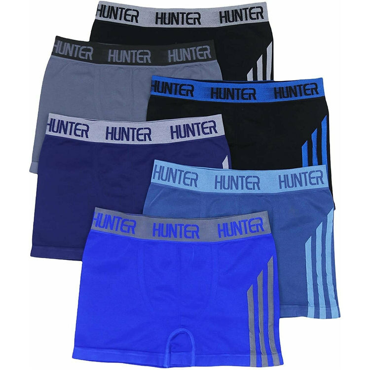 ToBeInStyle Men's Pack of 6 Seamless Boxer Briefs