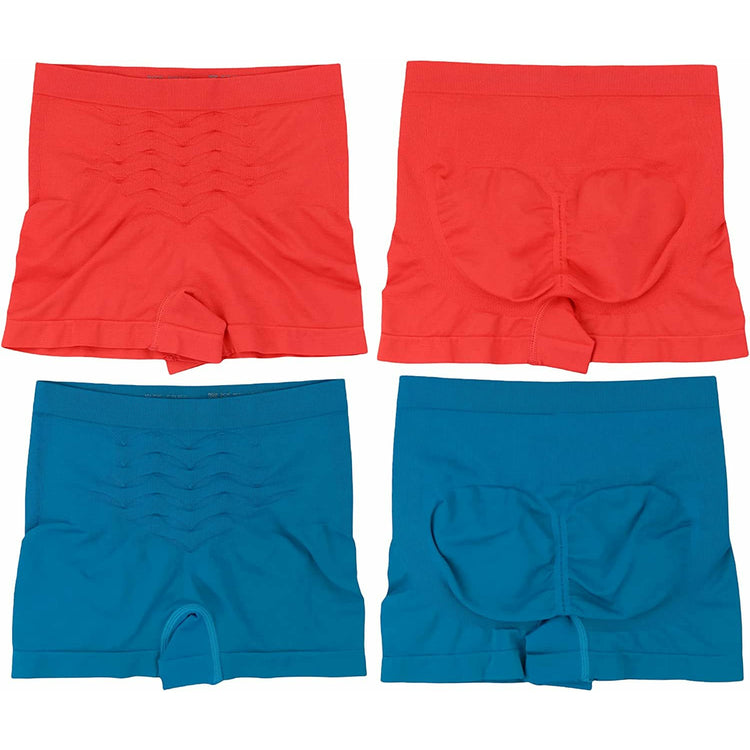 Women's Pack of 6 Stretchy Microfiber Cheeky Boyshort Panties