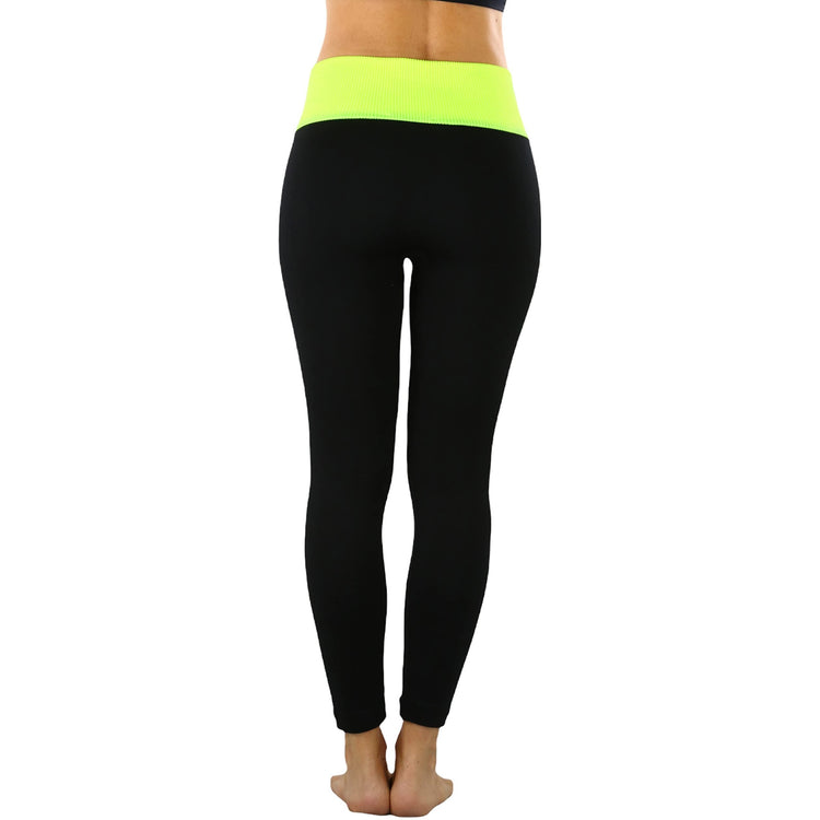Women's High Waist Fleece Lined Ankle Length Leggings