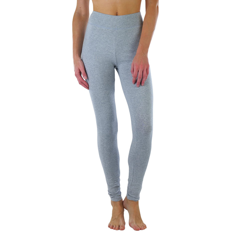 ToBeInStyle Women's Medium Weight Breathable Cotton-Spandex Leggings