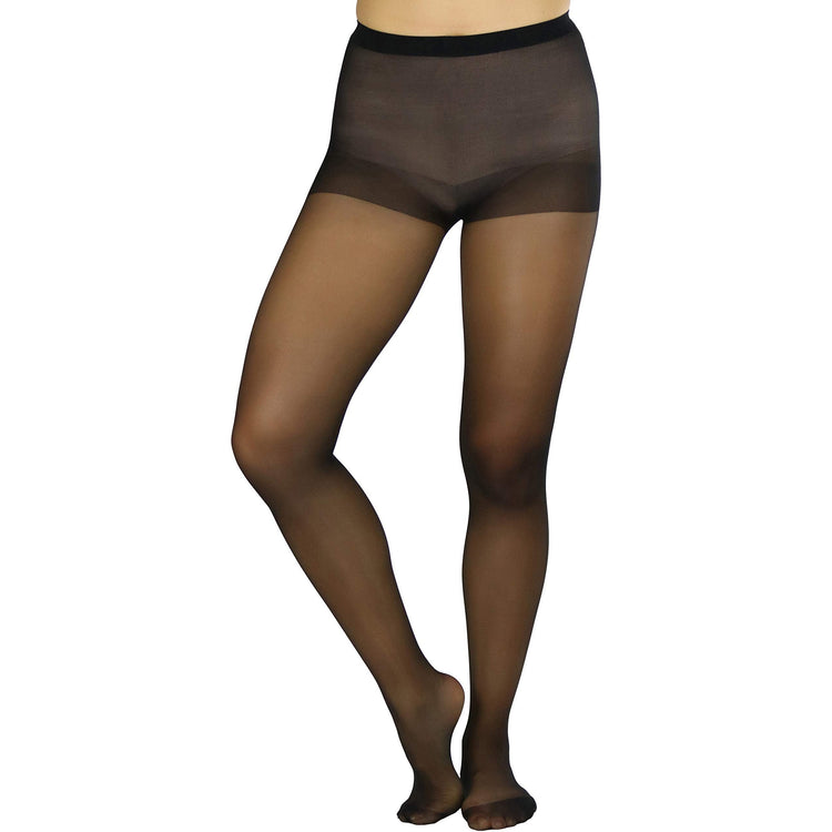 Women's Control Top Sheer Full Footed Panty Hose Hosiery Stockings