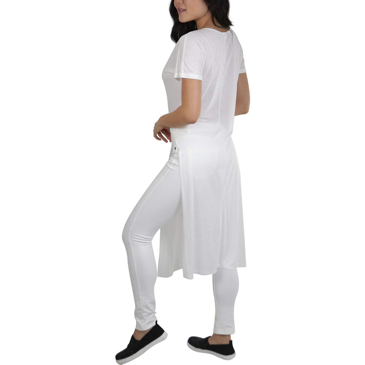 Women's Longline High-Slit Top