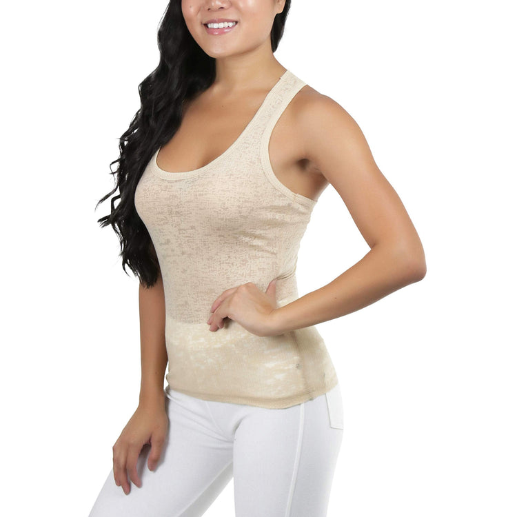 Women's Burnout Tank Top