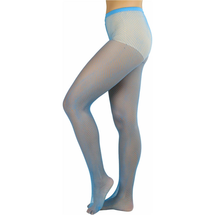 ToBeInStyle Womens Pack of 6 Vibrant Color Nylon Fishnet Pantyhose